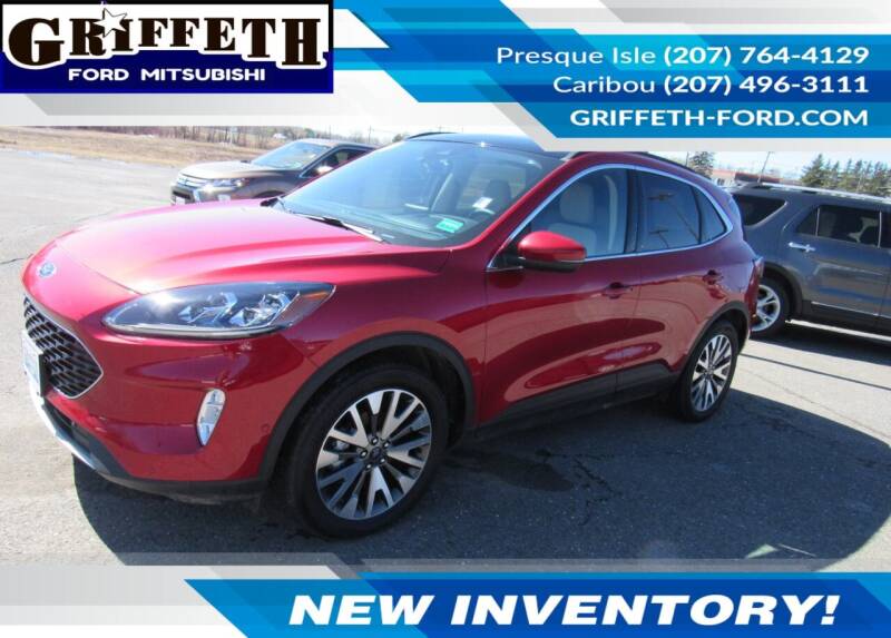 2020 Ford Escape for sale at Griffeth Mitsubishi - Pre-owned in Caribou ME