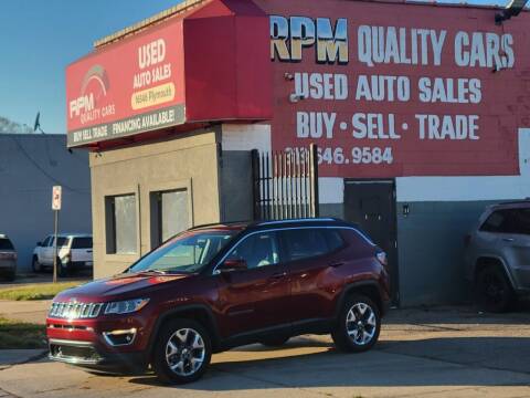 2021 Jeep Compass for sale at RPM Quality Cars in Detroit MI