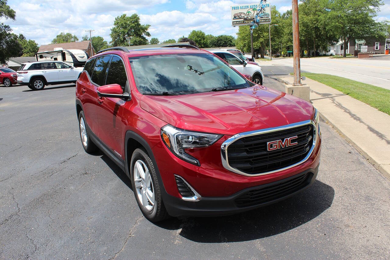 Dk. Red 2018 GMC Terrain SLE 4x4 SLE 4dr SUV 2