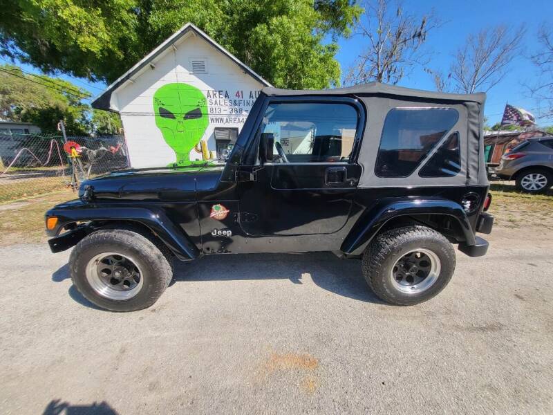 2001 Jeep Wrangler for sale at Area 41 Auto Sales & Finance in Land O Lakes FL