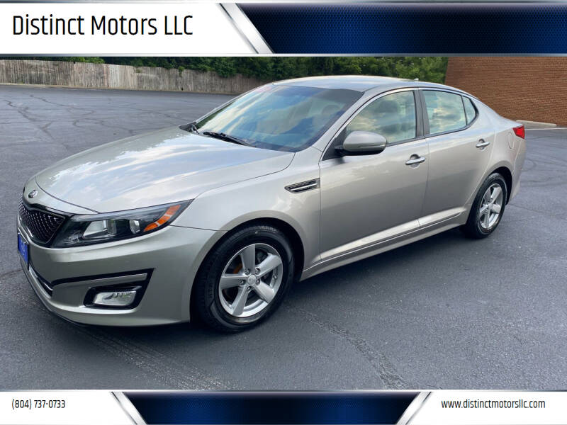 2014 Kia Optima for sale at Distinct Motors LLC in Mechanicsville VA