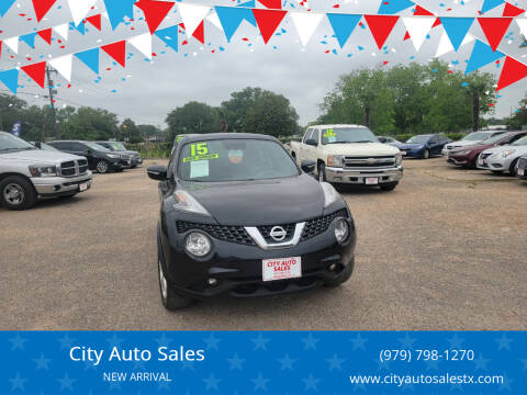 2015 Nissan JUKE for sale at City Auto Sales in Brazoria TX