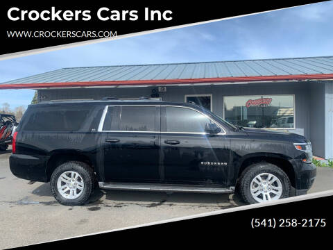 2015 Chevrolet Suburban for sale at Crockers Cars Inc in Lebanon OR