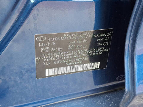 2018 Hyundai Sonata Eco