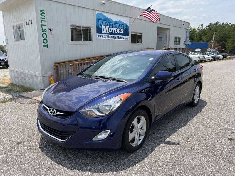 2012 Hyundai Elantra for sale at Mountain Motors LLC in Spartanburg SC
