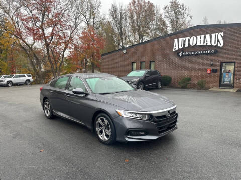 2018 Honda Accord for sale at Autohaus of Greensboro in Greensboro NC