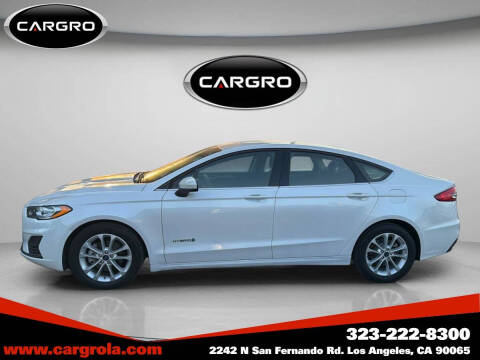 2019 Ford Fusion Hybrid for sale at Car Gro in Los Angeles CA
