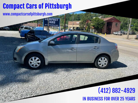 2007 Nissan Sentra for sale at Compact Cars of Pittsburgh in Pittsburgh PA