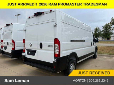 2026 RAM ProMaster