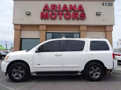 2005 Nissan Armada for sale at Ariana Motors in Las Vegas NV