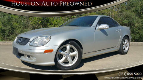 2004 Mercedes-Benz SLK for sale at Houston Auto Preowned in Houston TX