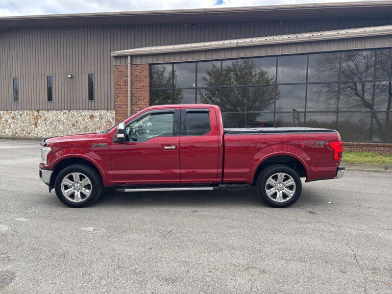 Used 2018 Ford F-150 Lariat with VIN 1FTFX1E53JFD04566 for sale in Maysville, KY