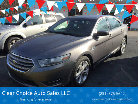 2013 Ford Taurus for sale at Clear Choice Auto Sales LLC in Twin Lake MI
