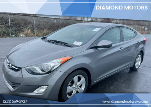 2013 Hyundai Elantra for sale at Diamond Motors in Lakewood WA