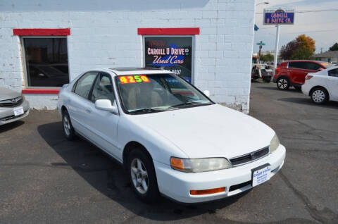 1996 Honda Accord for sale at CARGILL U DRIVE USED CARS in Twin Falls ID
