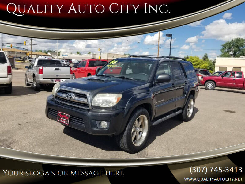 2006 Toyota 4Runner for sale at Quality Auto City Inc. in Laramie WY