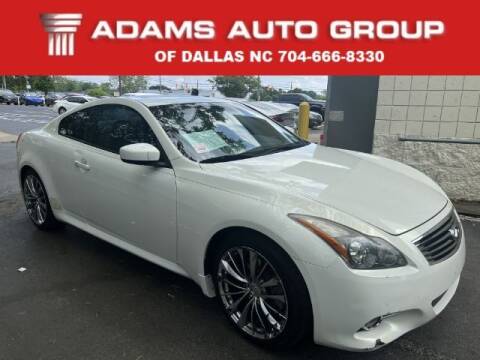 2011 Infiniti G37 Coupe for sale at Adams Auto Group Inc. in Charlotte NC