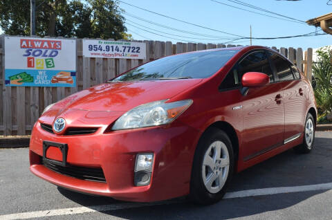 2011 Toyota Prius for sale at ALWAYSSOLD123 INC in Fort Lauderdale FL