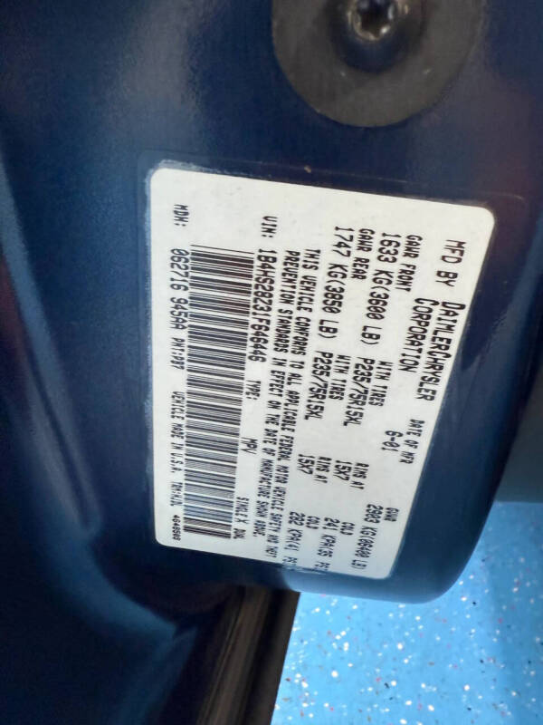 2001 Dodge Durango SLT