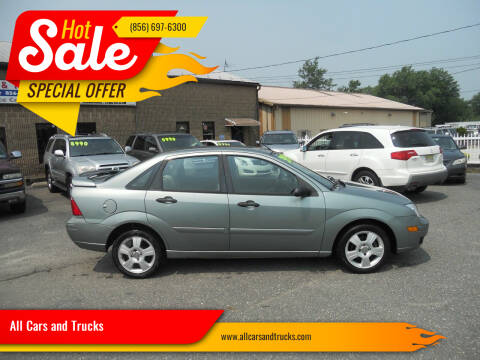 2006 Ford Focus for sale at All Cars and Trucks in Buena NJ
