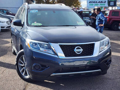 2013 Nissan Pathfinder for sale at GO GREEN MOTORS in Lakewood CO