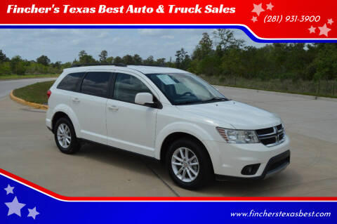 2016 Dodge Journey for sale at Fincher's Texas Best Auto & Truck Sales in Tomball TX