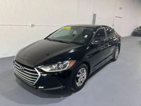 2017 Hyundai Elantra for sale at Lamberti Auto Collection in Plantation FL