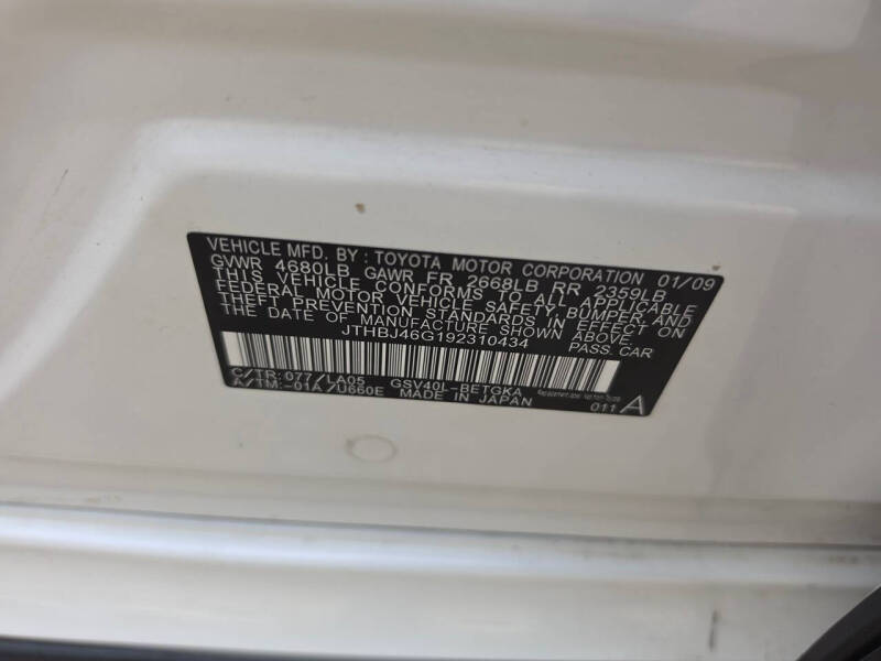 2009 Lexus ES 350