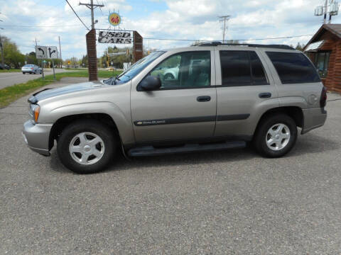 2003 Chevrolet TrailBlazer for sale at O K Used Cars in Sauk Rapids MN