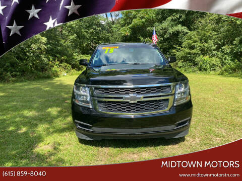 2015 Chevrolet Tahoe for sale at Midtown Motors in Greenbrier TN