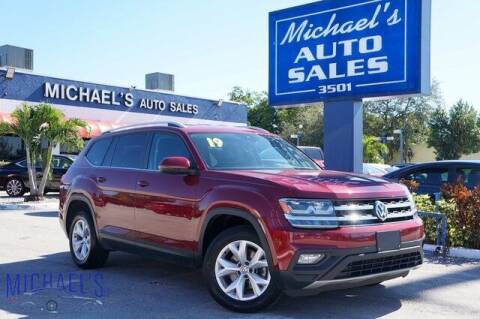 2019 Volkswagen Atlas for sale at Michael's Auto Sales Corp in Hollywood FL