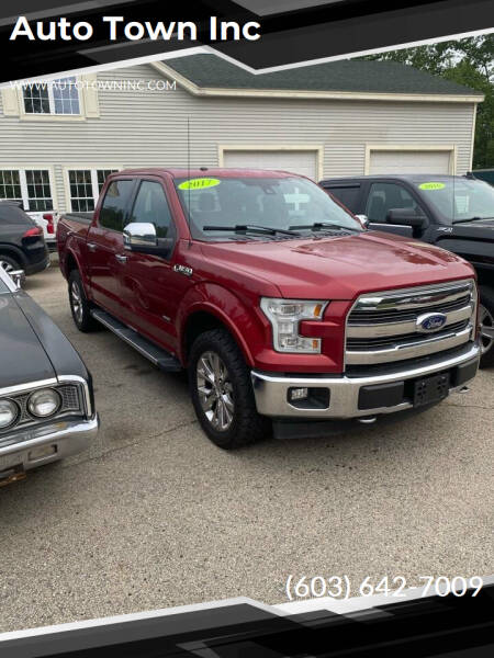 2017 Ford F-150 for sale at Auto Town Inc in Brentwood NH