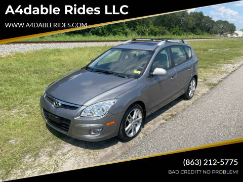 2012 Hyundai Elantra Touring for sale at A4dable Rides LLC in Haines City FL