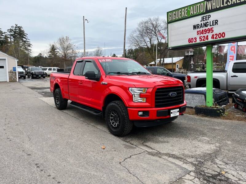 2015 Ford F-150 for sale at Giguere Auto Wholesalers in Tilton NH