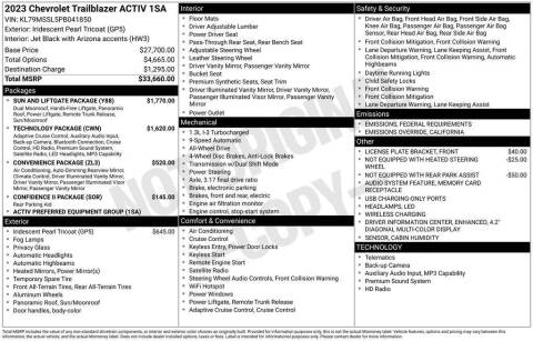 2023 Chevrolet TrailBlazer ACTIV