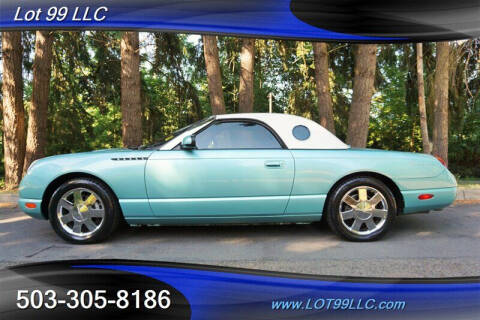 2002 Ford Thunderbird for sale at LOT 99 LLC in Milwaukie OR