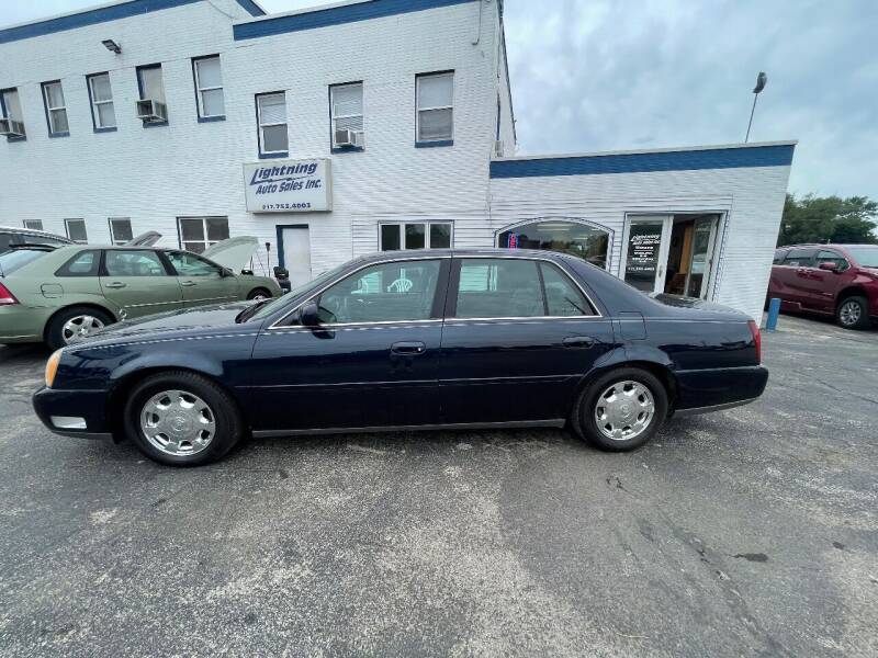 2002 Cadillac DeVille for sale at Lightning Auto Sales in Springfield IL