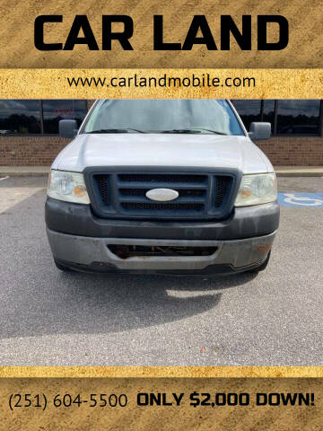 2006 Ford F-150 for sale at CAR LAND in Mobile AL