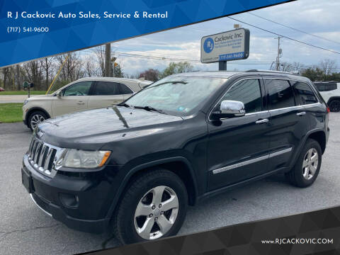 2013 Jeep Grand Cherokee for sale at R J Cackovic Auto Sales, Service & Rental in Harrisburg PA