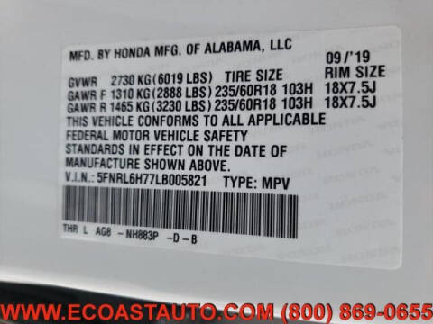 2020 Honda Odyssey EX-L