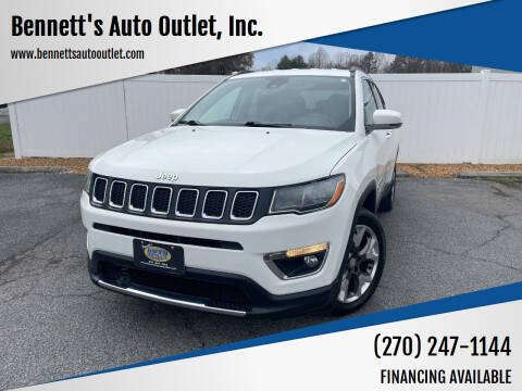 2021 Jeep Compass for sale at Bennett's Auto Outlet, Inc. in Mayfield KY