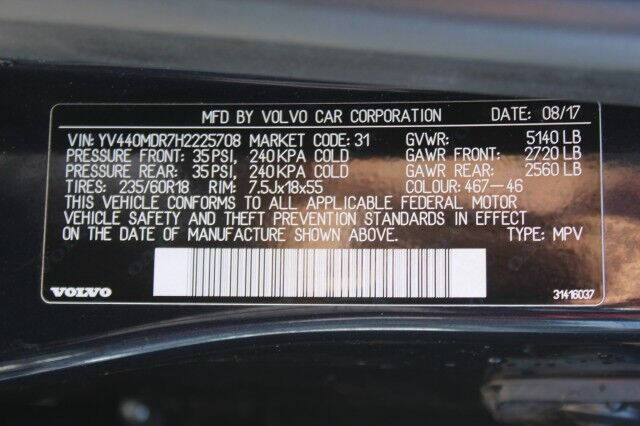 2017 Volvo XC60 T5 Dynamic