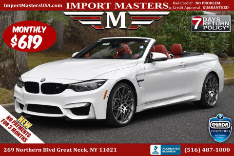 2020 BMW M4 for sale at Import Masters in Great Neck NY