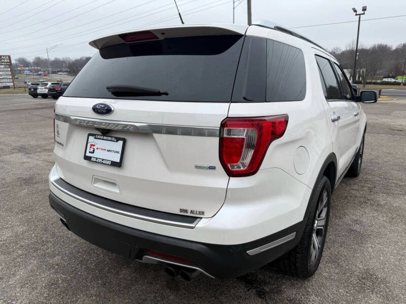 2019 Ford Explorer Platinum