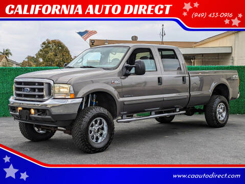 2002 Ford F-350 Super Duty for sale at CALIFORNIA AUTO DIRECT in Costa Mesa CA