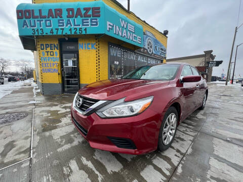 2016 Nissan Altima for sale at Dollar Daze Auto Sales Inc in Detroit MI