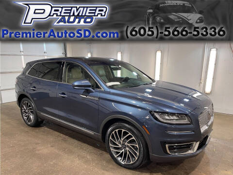 2019 Lincoln Nautilus for sale at Premier Auto in Sioux Falls SD