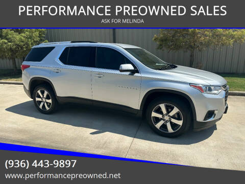 2018 Chevrolet Traverse for sale at PERFORMANCE PREOWNED SALES in Conroe TX