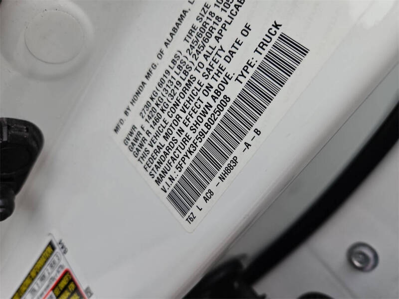 2020 Honda Ridgeline RTL