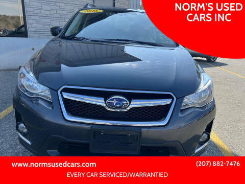 2016 Subaru Crosstrek for sale at NORM'S USED CARS INC in Wiscasset ME